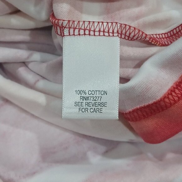 Croft & Barrow Classic Tee Women's 3X Red White Stripe 100% Cotton Crewneck NWT - Picture 7 of 9